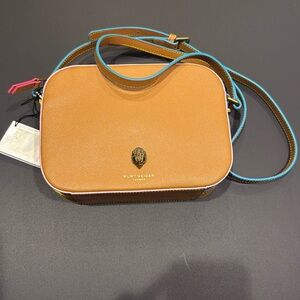 NWT- Kurt Geiger London Tan Richmond Crossbody Bag